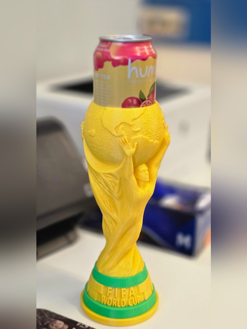 World Cup Trophy Can Holder